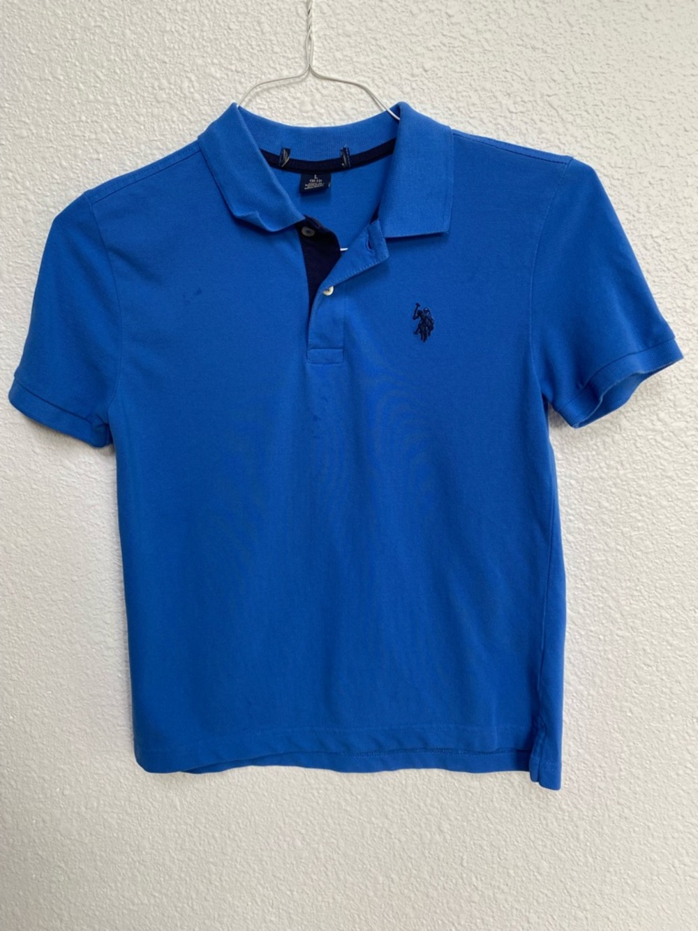 U.S. Polo Assn. Royal Blue Polo with Navy Trim